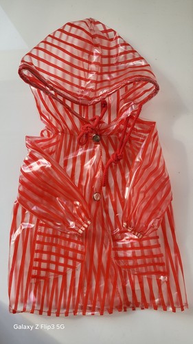 Ancien vêtement imperméable
