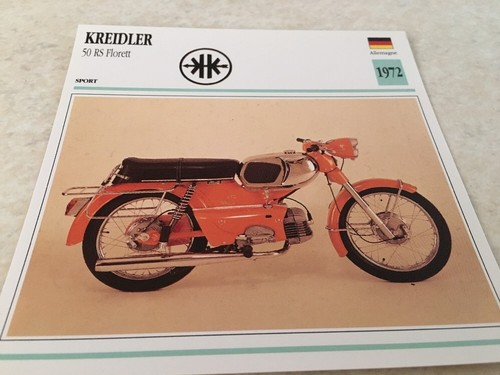 Carte moto kreidler rs - moto, 50