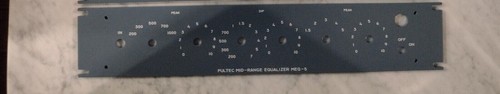 Pultec meq front panel - meq-5,