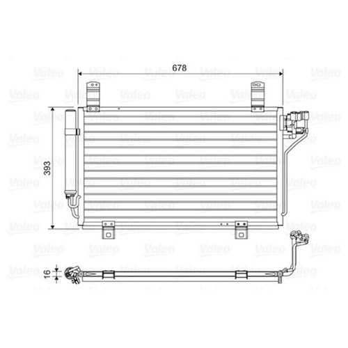 Valeo condenseur air sans - valeo,