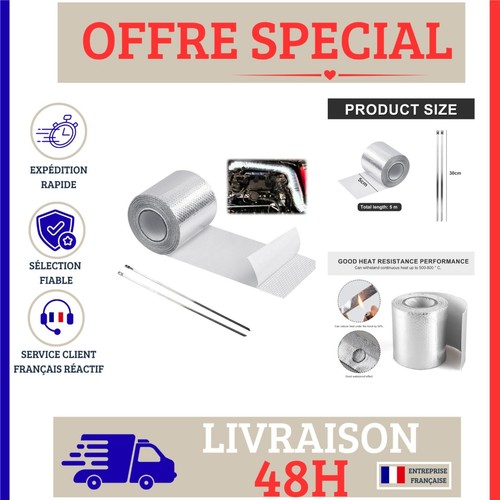 Bande thermique échappement