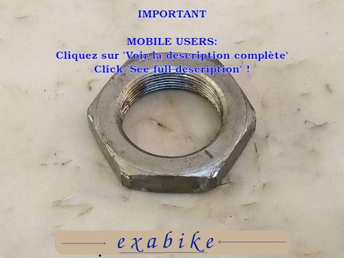 Ecrou pour suzuki 650 - pour,