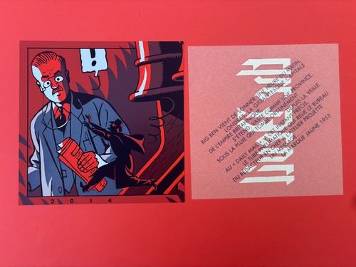 Jacobs serigraphie carte - serigraphie, de