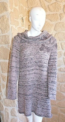 Pull long parme neuf taille - , l