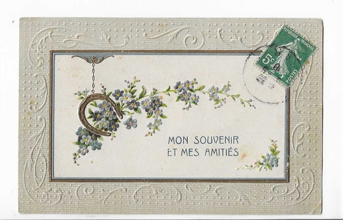 Carte fantaisie gaufree - fantaisie,