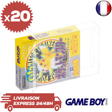 20 Boitiers de Protection Crystal Box Jeux Game Boy Color Japonais JAP 0,3mm