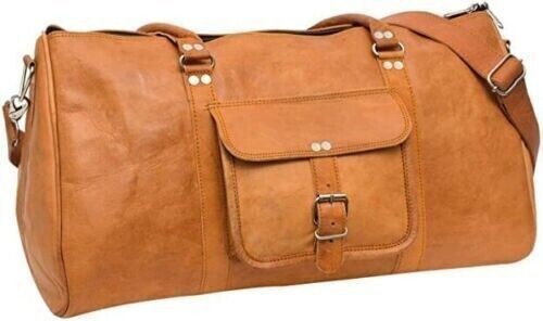 Sac voyage vintage cuir - de, en