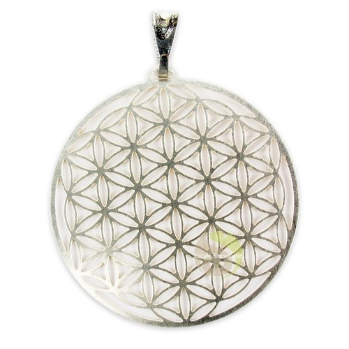Pendentif fleur vie - pendentif, de