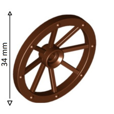 lot de 10 roue , bloc de