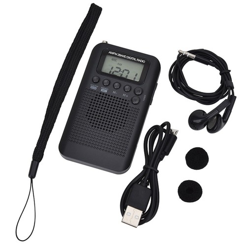 Radio avec écran lcd - am/fm,
