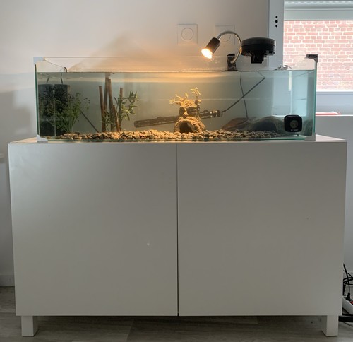 Aquarium 120l meuble - 120l, +