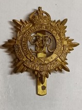 Original English Military Badge Cap Badge Royal Army Service Corp WW2 