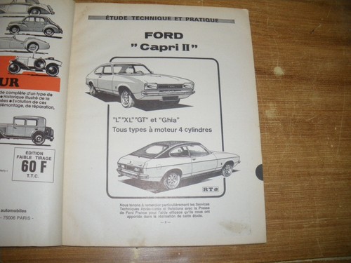 Revue technique ford - technique,