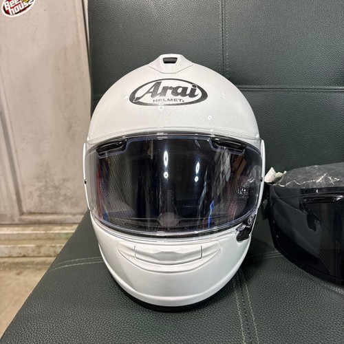 Arai pearl white full face - white,