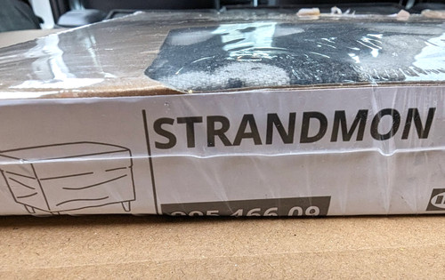 Ikea strandmon footstool - ikea,