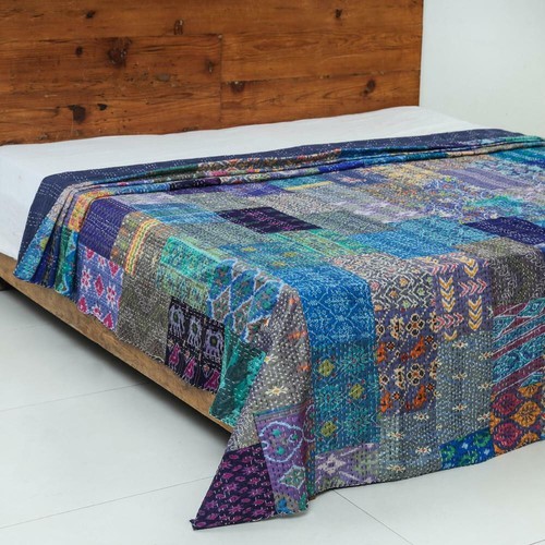 Couvre lit vintage - vintage, patchwork