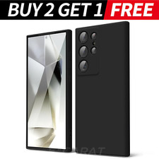 Silicone Case For Samsung Galaxy S25 S24 S23 S21 S20 S10 S9 Note A54 A15 A14 A13