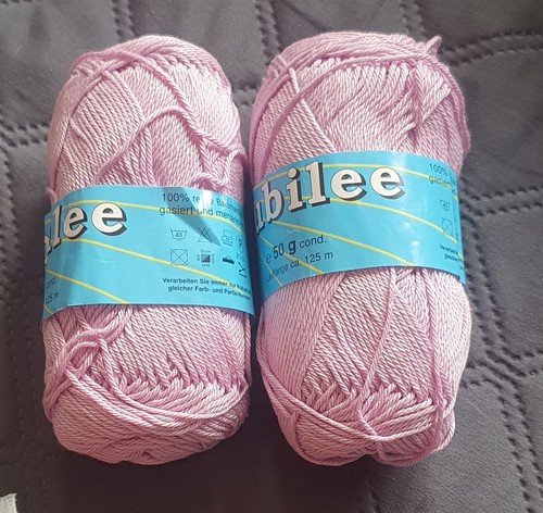 Deux pelotes fil coton - deux,