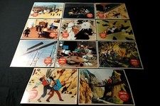 Tintin et le temple du soleil rare jeu 11 photos cinema 1969 bd herge animation 