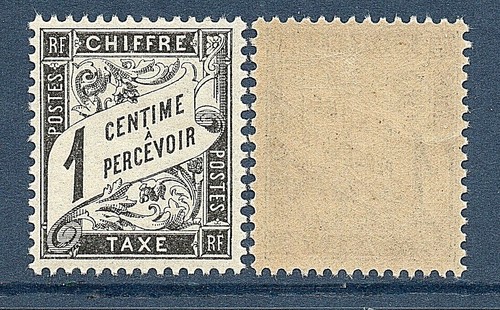 Timbre taxe neuf - timbre, *