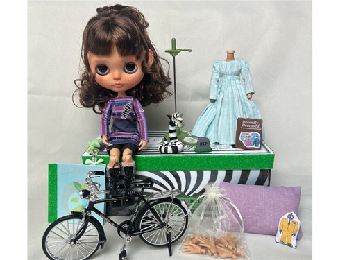 Blythe doll custom ooak - doll,