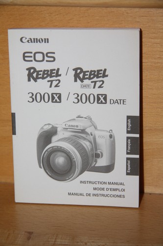 Mode emploi canon eos - canon,
