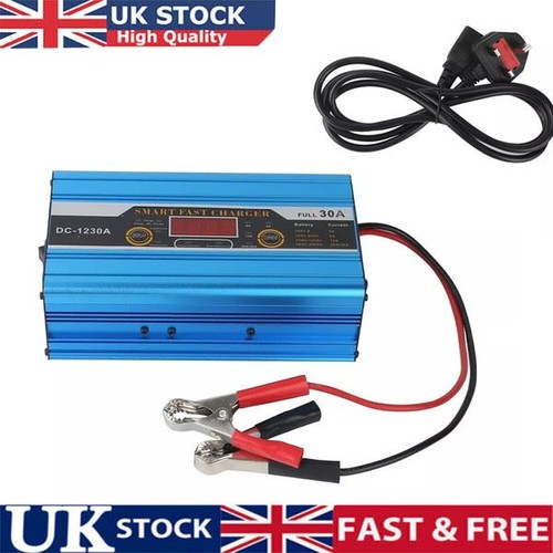 Chargeur batterie lcd 12v 30a - lcd,