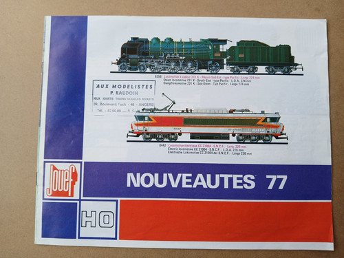 Catalogue couleur jouef train - catalogue,