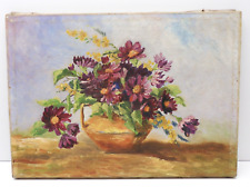 -ANCIEN TABLEAU HUILE SUR