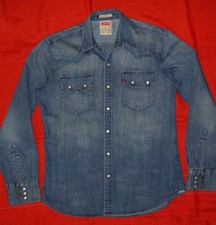 Chemise Levi's en Jean Bleu