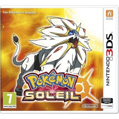Jeu 3ds pokemon soleil - pokemon,