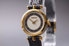 Vintage "NEAR MINT+++" Gucci 2000L Black Dial Gold Women's Quartz Watch JAPAN
