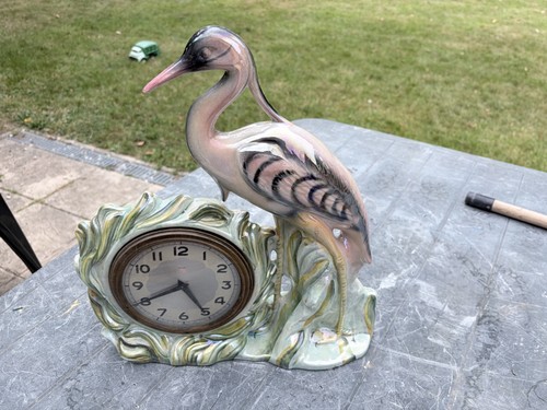 Ancienne horloge porcelaine