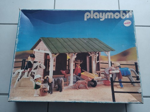 3963 playmobil ferme vintage - 3963,