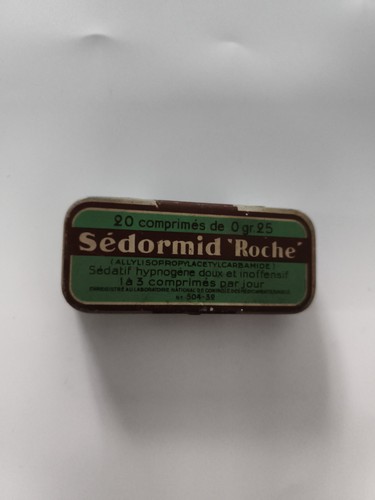 Boîte ancienne sédormid - boîte,