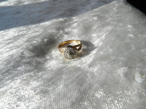 Ancienne bague alliance - , or