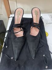 LES TROPEZIENNES SUEDE NECKLINE 39 BLACK