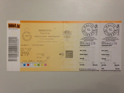 Ticket match galatasaray - ticket,