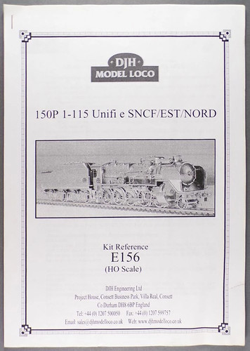 Djh model loco e156 - djh,