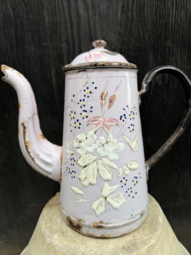 Cafetière émaillée - cafetière,