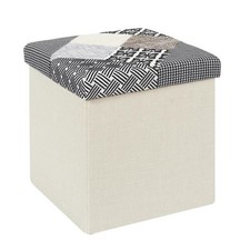 Pouf pliable coffre de