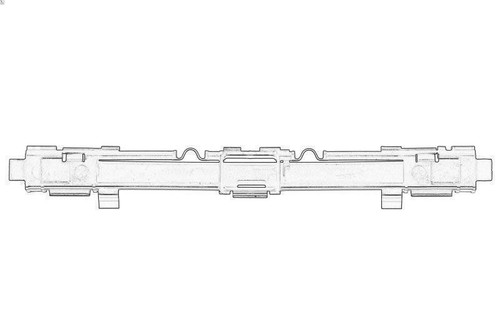 Embout barre toit - embout, de