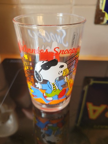 Verre moutarde publicitaire - a,