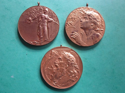 Lot trois medailles - lot,