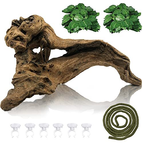 Reptile driftwood branch decor - reptile,