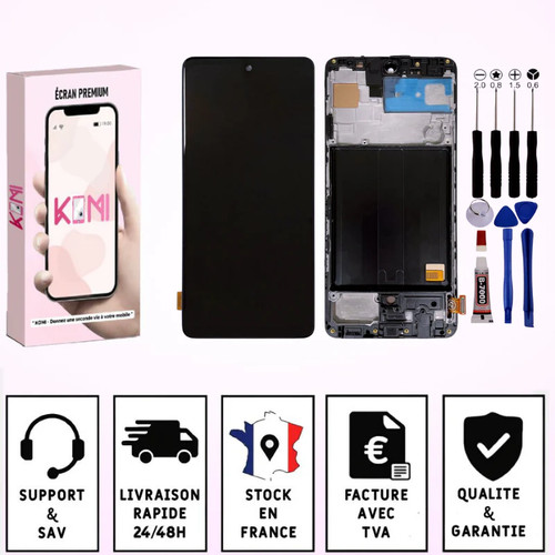 Ecran pour samsung galaxy a51 - ecran,