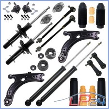 KIT COMPLET 4X AMORTISSEUR+PIÈCES SUSPENSION DE ROUE AVANT POUR VW BORA GOLF 4