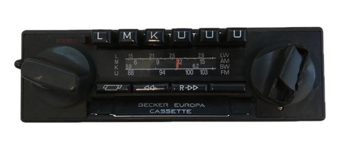 Autoradio cassette becker - cassette,