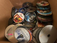 100+ DVD Lot Loose DISC ONLY Movies TV Shows Kids Horror Wholesale Bulk Random