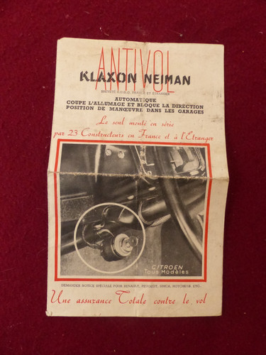 Prospectus catalogue antivol - prospectus,